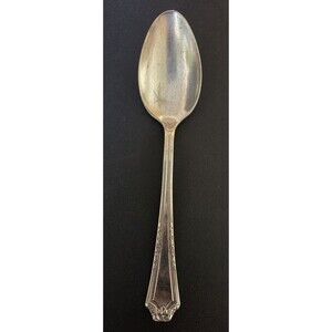 Vintage Silverplate Teaspoon Of Unknown Maker See Description And Photos